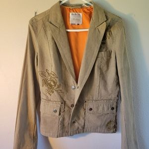 Triple five soul womens urban blazer in flawless condition womens size medium